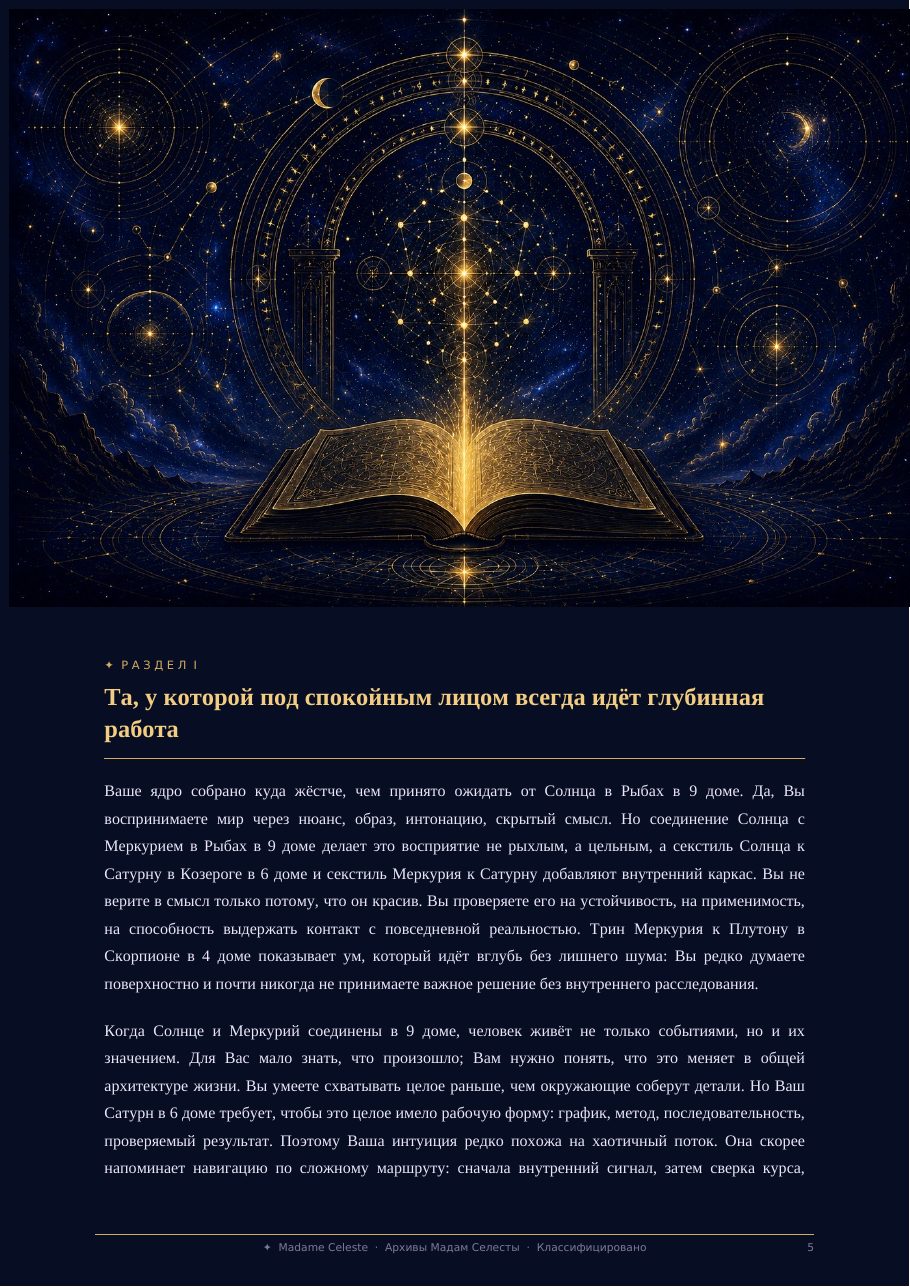 Книга Судьбы — начало раздела